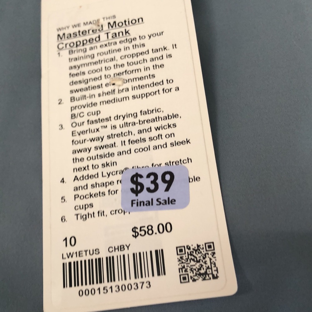 Lululemon New With Tags. Size 10. New With Tags - image 2